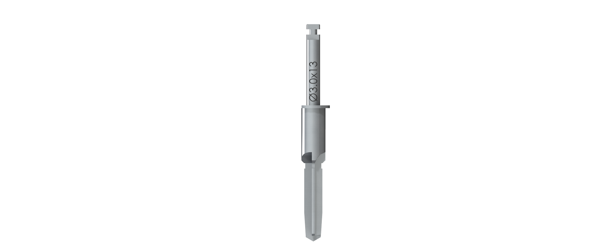 FRESA TRONCO CONICA GUIA  4.3 Ø3 X 13mm