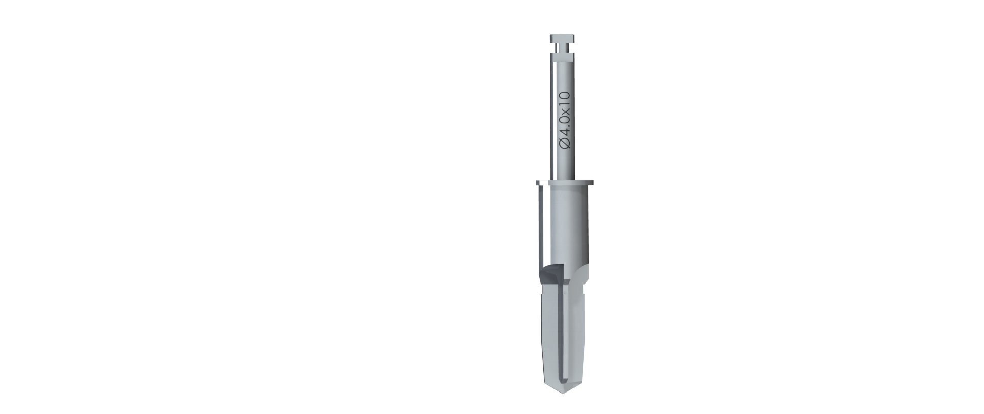 FRESA TRONCO CONICA GUIA 5.1 Ø4 X 10mm