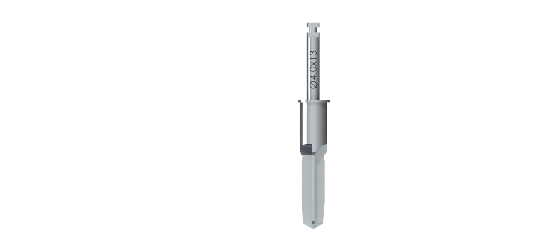 FRESA TRONCO CONICA GUIA 5.1 Ø4 X 13mm