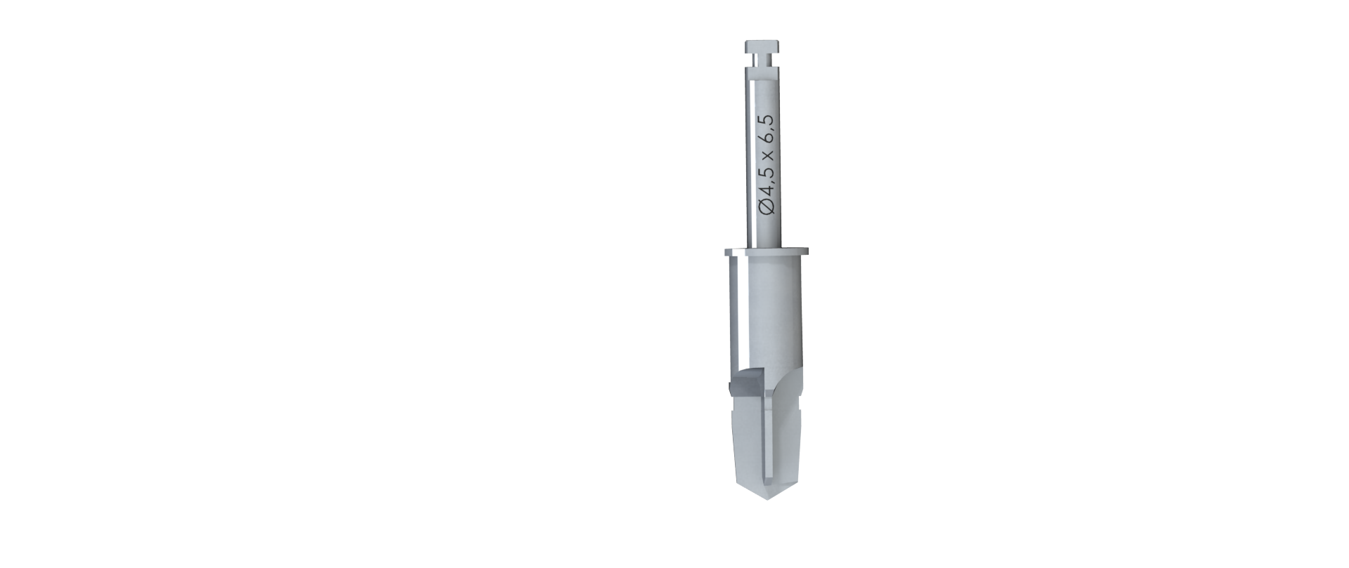 FRESA TRONCO CONICA GUIA 5.1 Ø4.5 X6.5mm