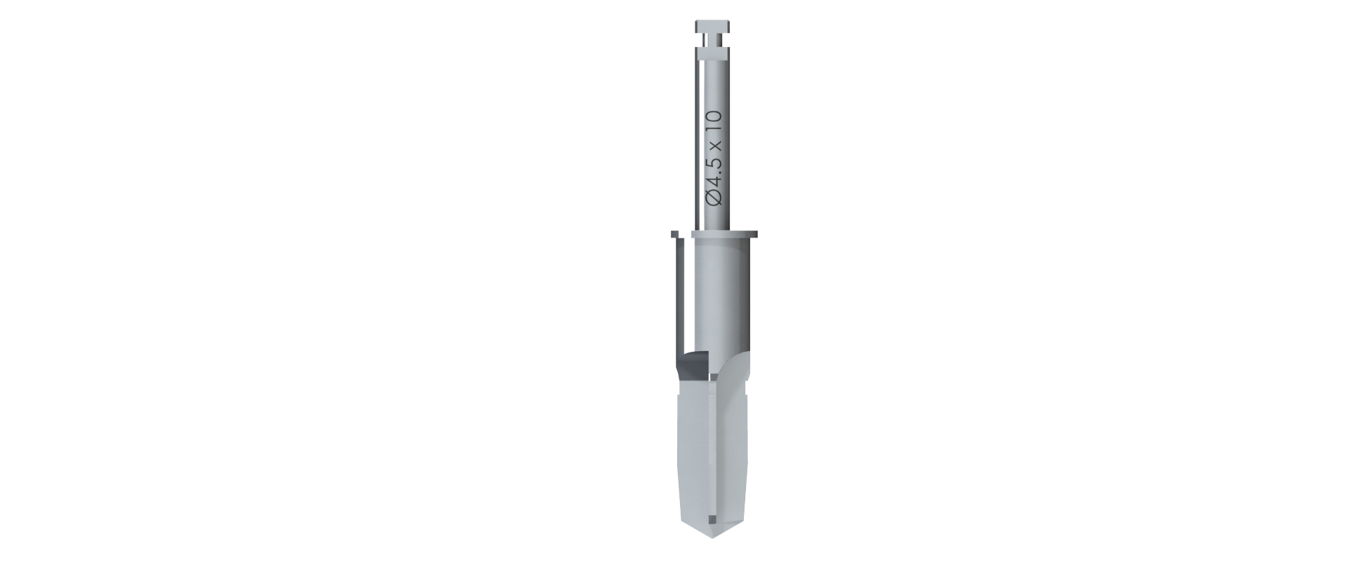 FRESA TRONCO CONICA GUIA 5.1 Ø4.5 X 10mm