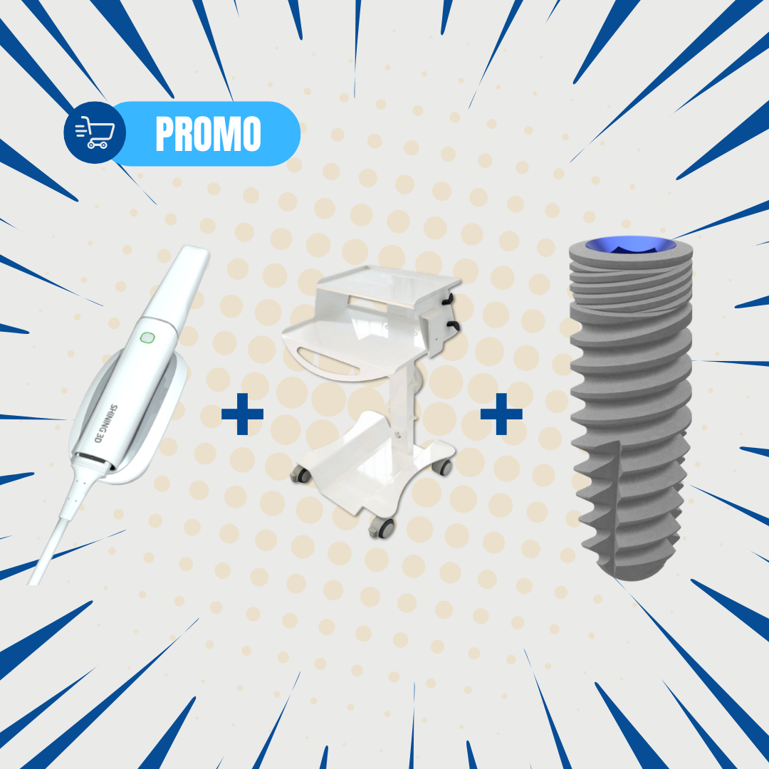 Scanner Intraoral Aoralscan 3 + Carro Scanner + Implantes HI